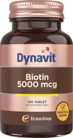 Biotin 5000 mcg ürün görseli