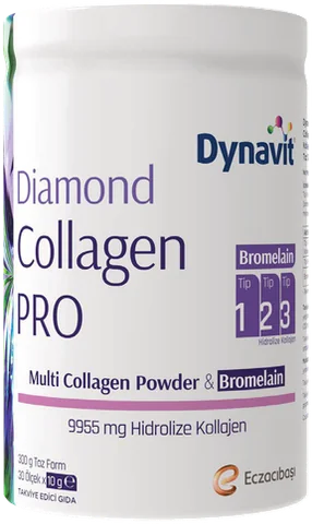 Diamond Collagen PRO Multi Collagen Powder & Bromelain