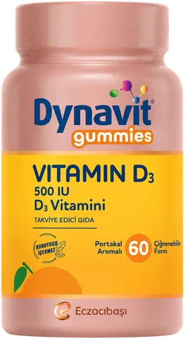 Gummies Vitamin D3 500 IU
