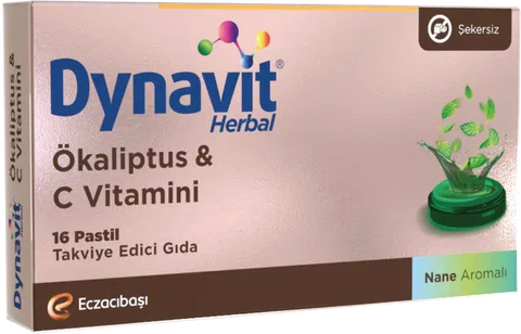 Dynavit Herbal Pastil Ökaliptus & C Vitamini