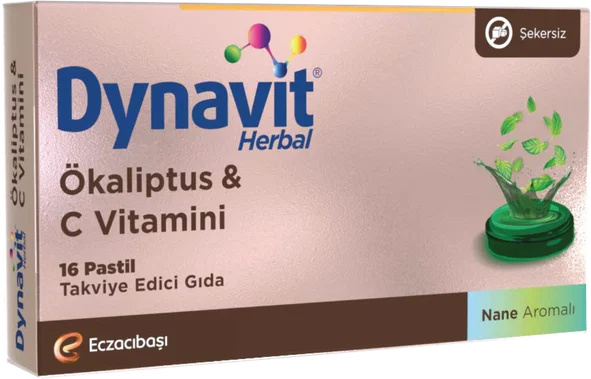 Dynavit Herbal Pastil Ökaliptus & C Vitamini ürün görseli