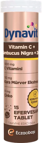 Vitamin C + Sambucus Nigra + Çinko